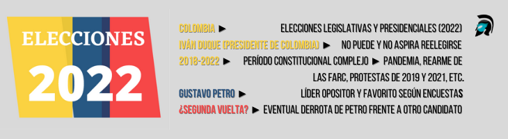 Banner Elecciones Colombia "El cuatrienio de Iván Duque está culminando Imagen Destacada" Polemos Politic